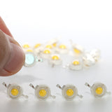High Power 10pcs 1W/3W/5W LED Diodes Chip 3V LED Chip Module For DIY lamp Bulb Torch Headlamp Spotlight Downlight White