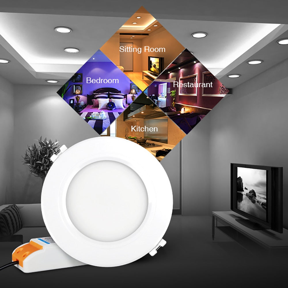 MiBoxer Downlight Spotlight Dimmable LED RGB+CCT 6W/9W/12W/15W/18W/25W