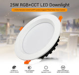 MiBoxer Downlight Spotlight Dimmable LED RGB+CCT 6W/9W/12W/15W/18W/25W