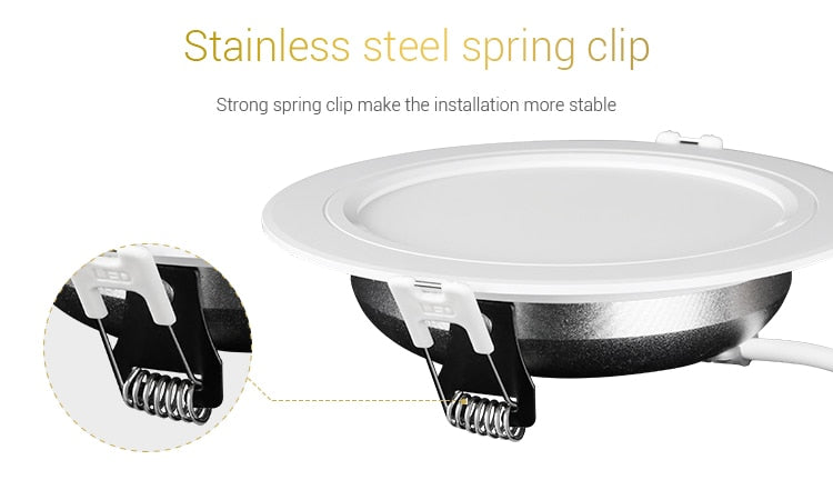 MiBoxer Downlight Spotlight Dimmable LED RGB+CCT 6W/9W/12W/15W/18W/25W