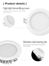 MiBoxer Downlight Spotlight Dimmable LED RGB+CCT 6W/9W/12W/15W/18W/25W