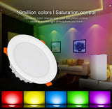 MiBoxer Downlight Spotlight Dimmable LED RGB+CCT 6W/9W/12W/15W/18W/25W