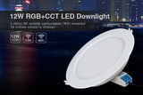 MiBoxer Downlight Spotlight Dimmable LED RGB+CCT 6W/9W/12W/15W/18W/25W
