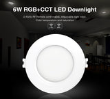 MiBoxer Downlight Spotlight Dimmable LED RGB+CCT 6W/9W/12W/15W/18W/25W