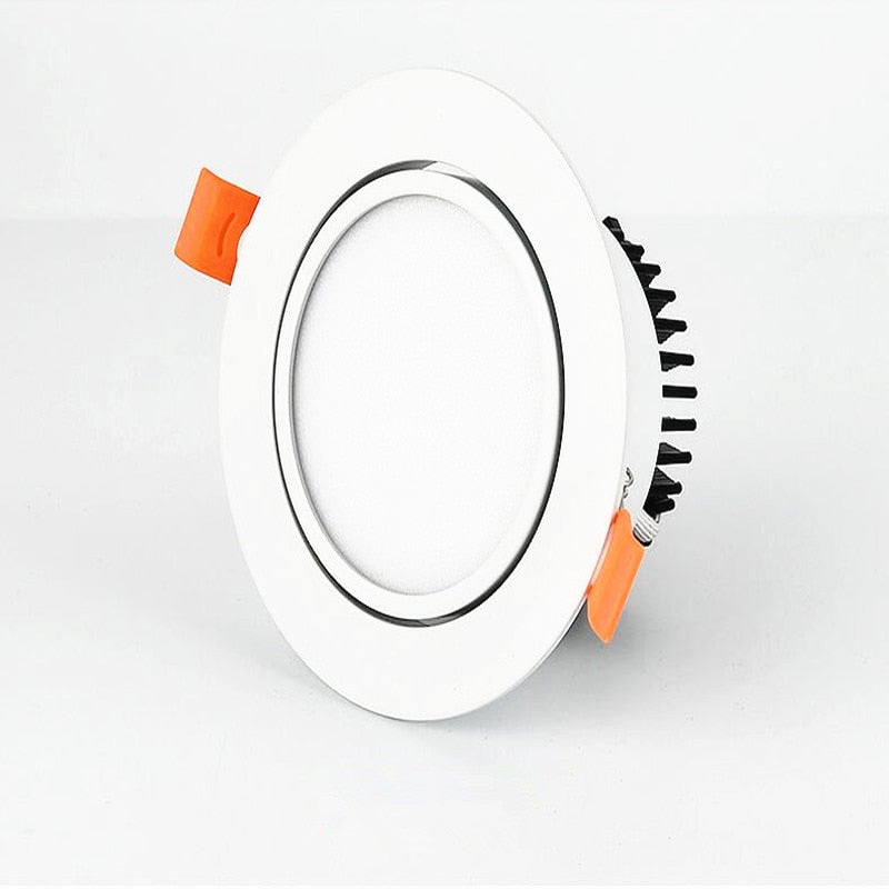 Anti Glare Dimmable Recessed LED Downlights 5W 7W 9W 12W COB LED Ceiling Spot Lights AC85-265V LED Ceiling Lamps Indoor Lighting