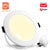 Benexmart Zigbee LED Downlight Warm White Cool White Tuya Smart Recessed Round Ceiling Light Smartthings Indoor Lighting