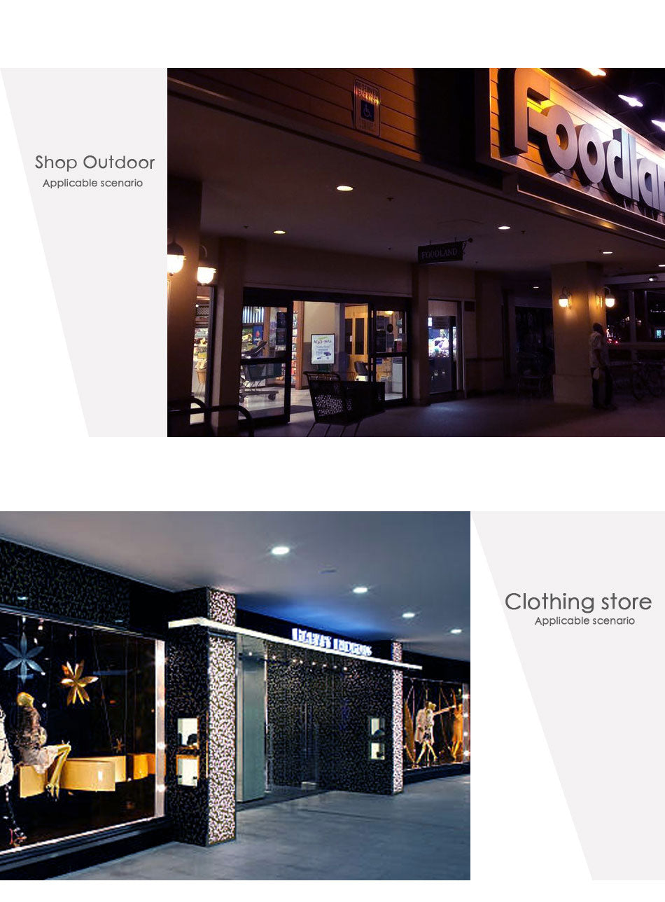 LED Downlight 6W 13W 20W Indoor Spot Light Round IP65 Waterproof Recessed Lamp Bathroom Kitchen Aquarium Outdoor 220V 240V