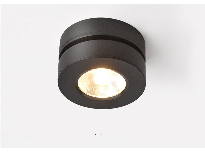 Super thin Foldable Surface Mounted LED Downlight 5W 7W 10W 12W LED Bulb 360 Degree Rotatable 3000K/4000K/6000K LED Spot Light