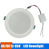 Led Downlight Recessed Round Lamp 18w 15w 12w 9w Round Led Panel Light 12v 24v 36v 48v Led Lights For Home Bedroom Spot Light