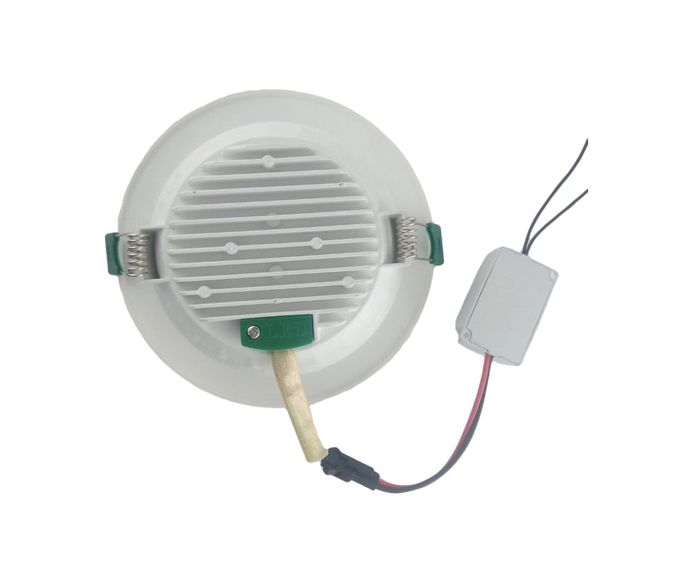 Led Downlight Recessed Round Lamp 18w 15w 12w 9w Round Led Panel Light 12v 24v 36v 48v Led Lights For Home Bedroom Spot Light