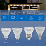 E27 E14 MR16 GU10 LED Bulb 220V COB High Brightness LED Spotlight Bulbs Condenser Lamp for Downlight Energy Saving Home Lighting