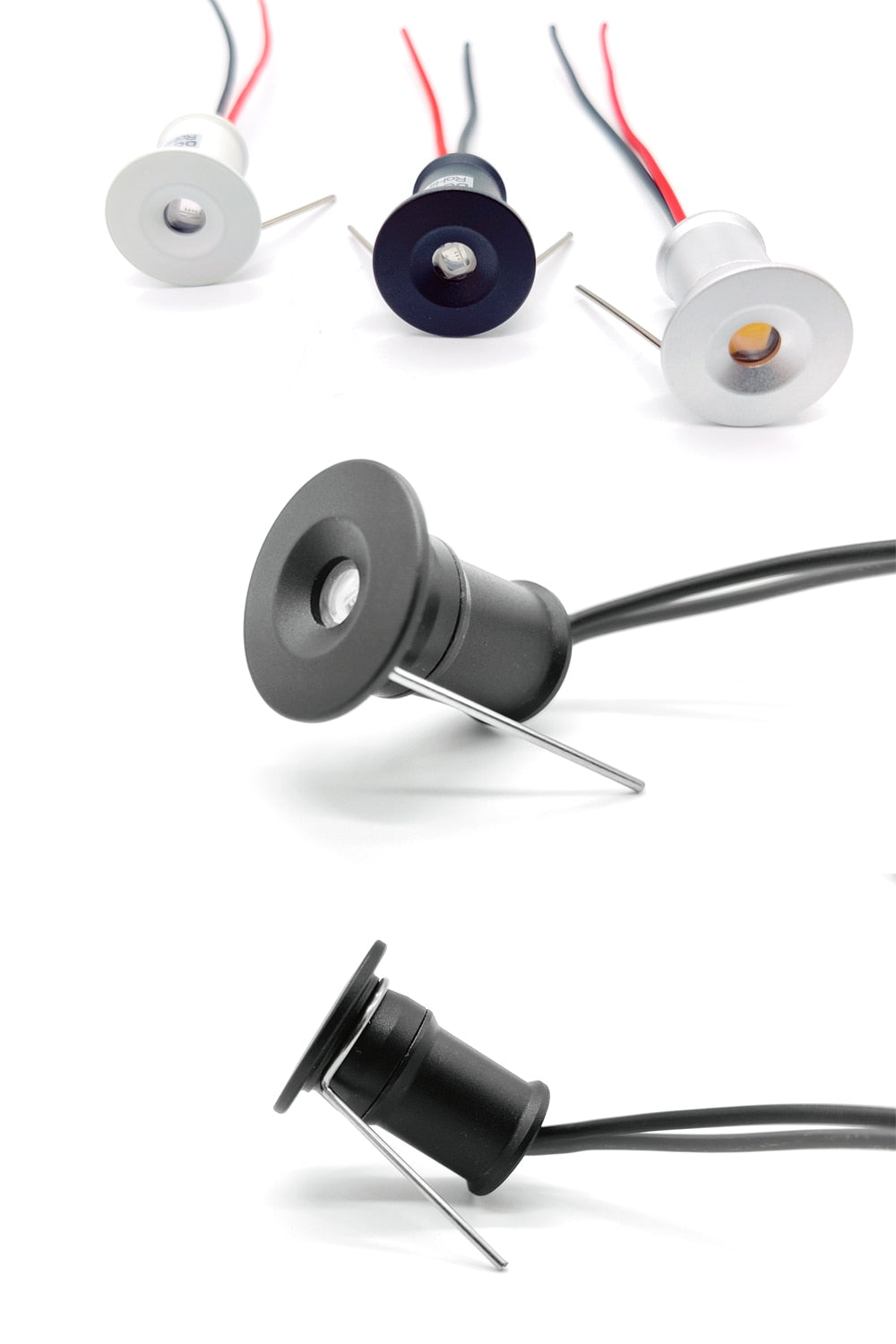 IP65 Mini LED 1W Downlight Spot Light DC12V with IP67 Power Supply Recessed Cabinet Lamp Spotlight Party KTV Ceiling Lighting