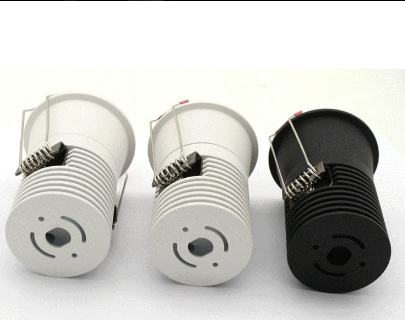 Dimmable Anti Glare COB LED Downlights 5W/7W/10W LED Ceiling Spot Lights Warm Cold White Background LED Lamps Indoor Lighting