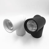 Cylinder Dimmable Rotating Folding LED Downlights 10W 15W 20W COB LED Ceiling Spot Lights AC85-265V LED Wall Lamps Indoor Lighting