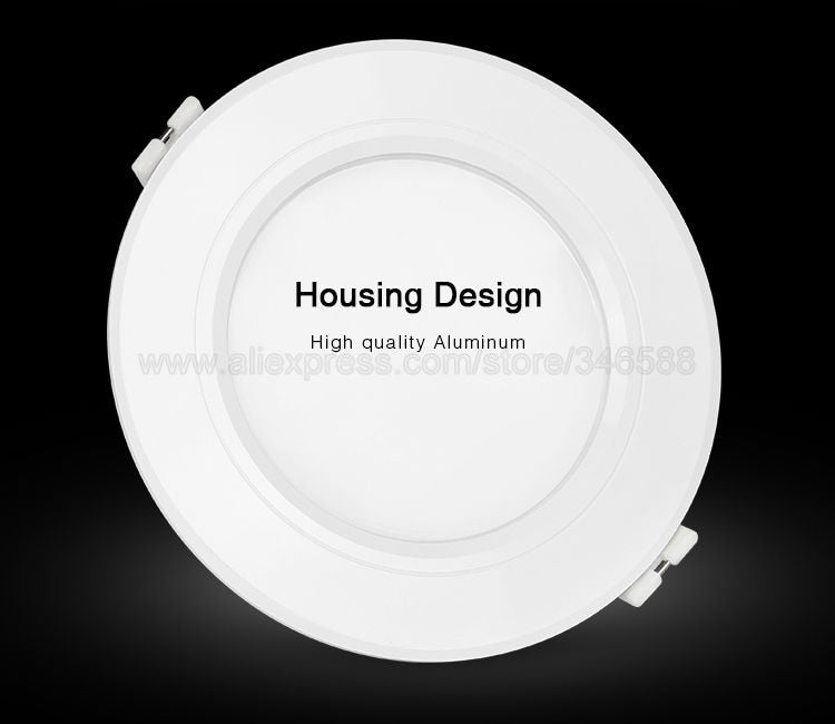 MiBoxer 6W Smart RGB+CCT Downlight with Driver AC85-260V FUT068 2.4G Wireless RF Remote WiFi APP Alexa Google Voice Control
