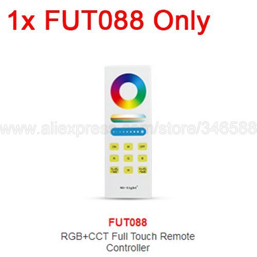 MiBoxer 6W Smart RGB+CCT Downlight with Driver AC85-260V FUT068 2.4G Wireless RF Remote WiFi APP Alexa Google Voice Control