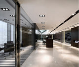 Recessed Double LED Dimmable Downlight COB 7w 9w 12W 24W Spot light decoration Ceiling Lamp AC 110V 220V