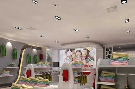 Recessed Double LED Dimmable Downlight COB 7w 9w 12W 24W Spot light decoration Ceiling Lamp AC 110V 220V