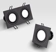 Recessed Double LED Dimmable Downlight COB 7w 9w 12W 24W Spot light decoration Ceiling Lamp AC 110V 220V