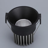 Super Bright Anti Glare Recessed Dimmable COB LED Downlights 7W 9W 12W LED Ceiling Spot Lights AC85~265V Background Lighting