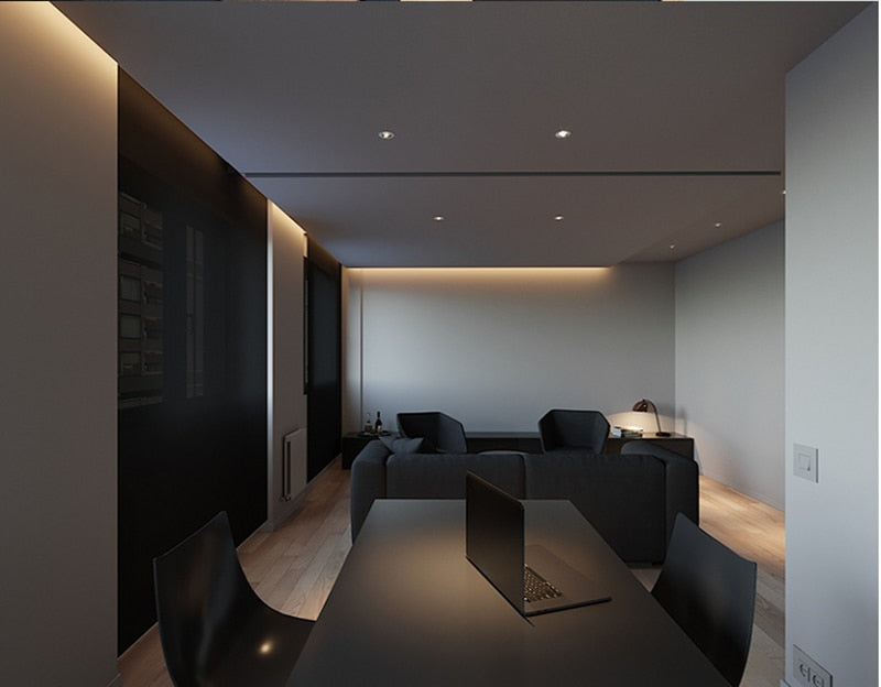 Super Bright Anti Glare Recessed Dimmable COB LED Downlights 7W 9W 12W LED Ceiling Spot Lights AC85~265V Background Lighting