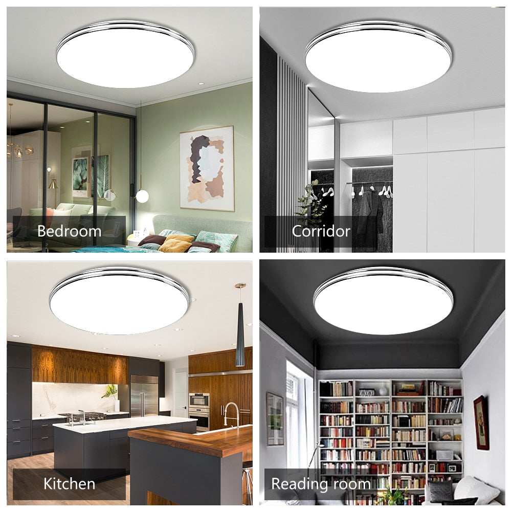 Ultra Thin LED Panel Downlight Modern Led Ceiling 12/18/24/36/72W Wall Surface Modern Living bathroom led culture indoor