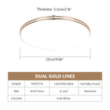 Ultra Thin LED Panel Downlight Modern Led Ceiling 12/18/24/36/72W Wall Surface Modern Living bathroom led culture indoor