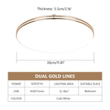 Ultra Thin LED Panel Downlight Modern Led Ceiling 12/18/24/36/72W Wall Surface Modern Living bathroom led culture indoor