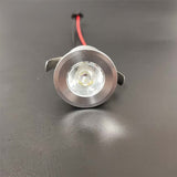 led mini sopt light 1w dimmable downlight Recessed 110v 220v silver/black spots led plafond encastrable