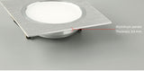 Ultra Thin LED Downlight Recessed 6w 9w 12w Celing Light 220v Square lights Lamps LED Panel Downlight for Kitchen/Home/Office
