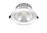 Super Bright Dimmable Recessed Sconces LED COB Downlights 3W 5W 7W 12W 15W 20W LED Spot Lights AC85-265V LED Ceiling Lamp Decora
