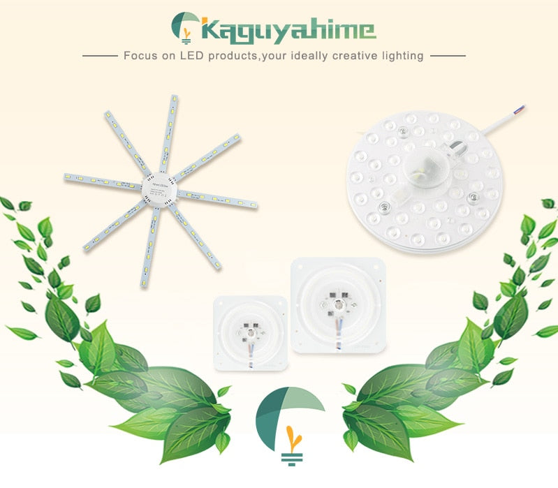 Kaguyahime Mini/Octopus/Round LED Downlight Module Source 220V 12W 16W 18W 24W Lighting Replace Spot LED Tube Light LED Lamp