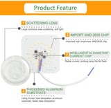 Kaguyahime Mini/Octopus/Round LED Downlight Module Source 220V 12W 16W 18W 24W Lighting Replace Spot LED Tube Light LED Lamp