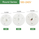 Kaguyahime Mini/Octopus/Round LED Downlight Module Source 220V 12W 16W 18W 24W Lighting Replace Spot LED Tube Light LED Lamp