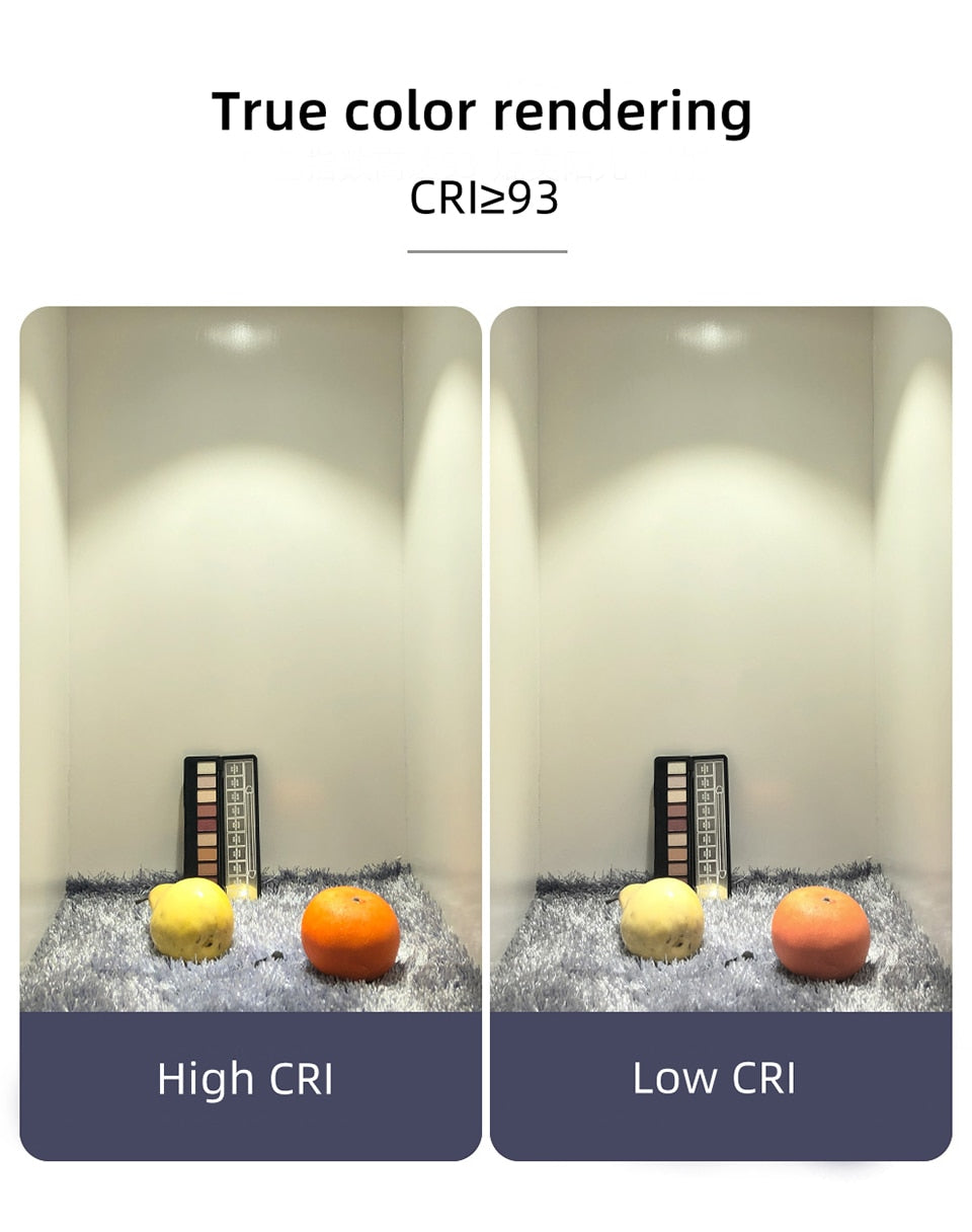 Aisilan LED square embedded spotlights home villas Narrow Border lamp downlights ceiling openings ceiling lights CRI 93