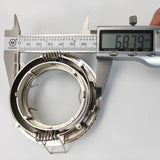 Sand Nickel Round Recessed LED Ceiling Downlight Adjustable GU10/MR16 Lamp Socket Holder Mounting Fitting Spot Lights Frame Base