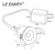 LEDIARY White Mini LED Downlight 27mm Cut Hole Under Cabinet Spot Light 1.5W for Jewelry Display Ceiling Recessed Lamp 100V-240V