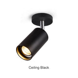 Surface Mounted 360° Rotatable LED Ceiling Track Downlight 5W 7W 9W 12W 15W GU10 Bulb Replaceable Spot Light