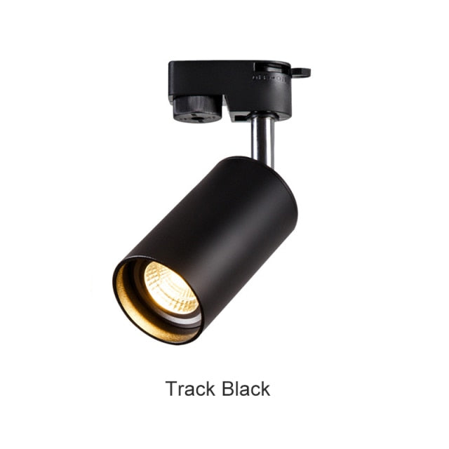 Surface Mounted 360° Rotatable LED Ceiling Track Downlight 5W 7W 9W 12W 15W GU10 Bulb Replaceable Spot Light