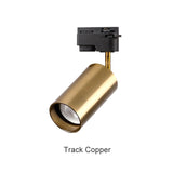 Surface Mounted 360° Rotatable LED Ceiling Track Downlight 5W 7W 9W 12W 15W GU10 Bulb Replaceable Spot Light