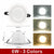 LED Downlight 3 Colors Changeable 6W LED Lamp 220V 230V 240V Spotlight Recessed Round Panel Light Indoor Lighting Downlight