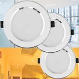 LED Recessed Ceiling Light Downlight Lamp 5PCS Dimmable 21W 18W 15W 12W 9W 7W 5W 3W 110V 220V With Driver Lighting Lamps