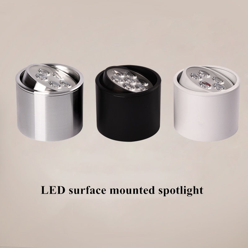 Dimmable 1pcs 6W 10W 14W 18W 24W led spot downlight High Power LED Ceiling Spot Light Kitchen Bathroom LED Downlights AC85-265V