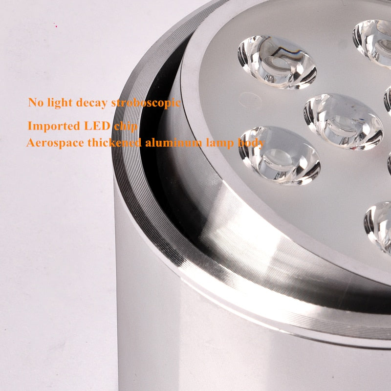 Dimmable 1pcs 6W 10W 14W 18W 24W led spot downlight High Power LED Ceiling Spot Light Kitchen Bathroom LED Downlights AC85-265V