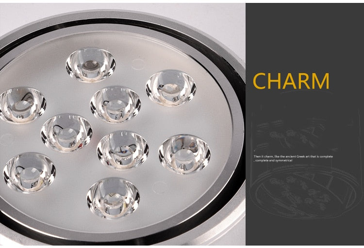 Dimmable 1pcs 6W 10W 14W 18W 24W led spot downlight High Power LED Ceiling Spot Light Kitchen Bathroom LED Downlights AC85-265V