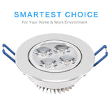 LED Spot LED Downlight Dimmable Bright light Recessed decoration Ceiling Lamp 10 pack/lots 110V 220V AC85-265V  For Home