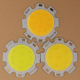 LED Rounded 10PCS 28MM 3W 5W 7W 10W 12W Chip On Board COB Light Source Warm Nature Cold White for Spotlight Downlight DIY 2820