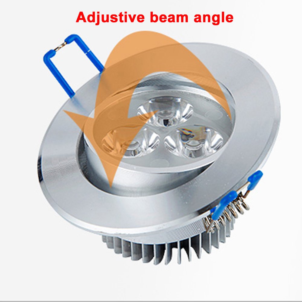 LED Spot LED Downlight Dimmable Bright light Recessed decoration Ceiling Lamp 10 pack/lots 110V 220V AC85-265V  For Home