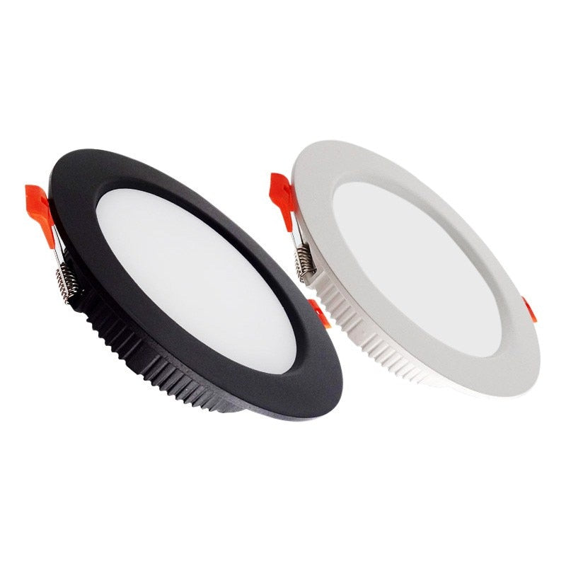 Ultra Bright Round LED Downlight 3W 5W 7W 9W 12W 15W 18W 24W 30W Aluminum AC110V 220V LED Down Light Ceiling Recessed Spot Light