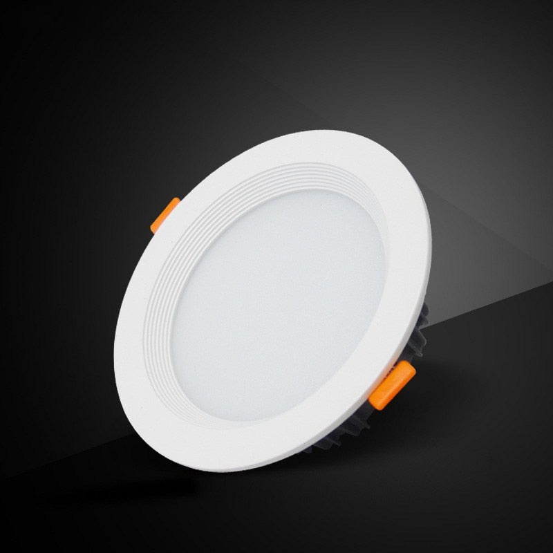 Ultra Bright Round LED Downlight 3W 5W 7W 9W 12W 15W 18W 24W 30W Aluminum AC110V 220V LED Down Light Ceiling Recessed Spot Light